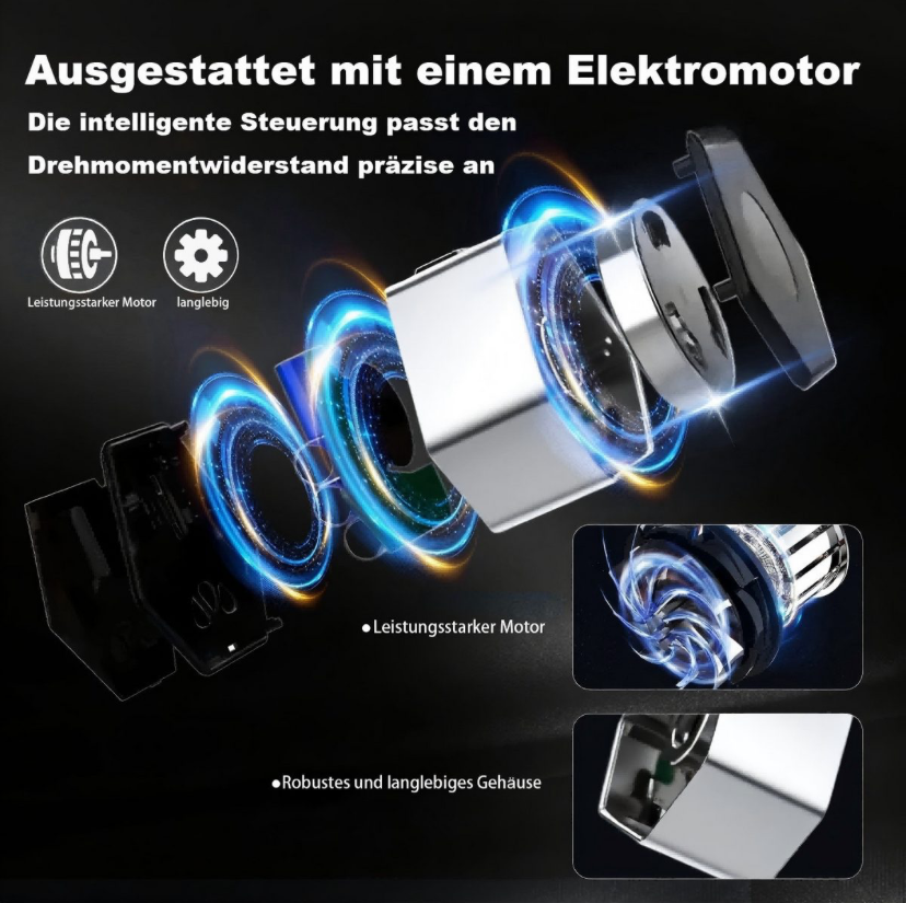 SmartPULL: Tragbare Fitness-Kraftstation mit elektrisch verstellbarem Widerstand, wiederaufladbar