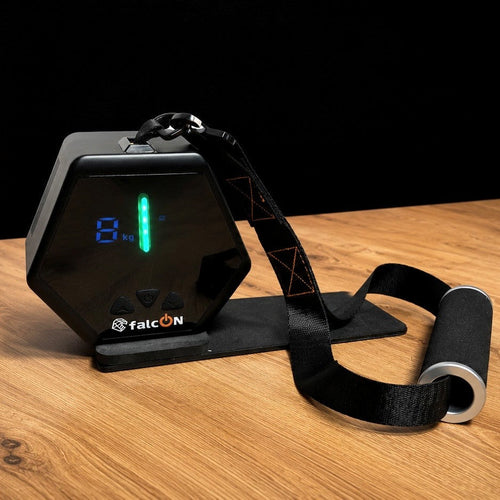 SmartPULL: Tragbare Fitness-Kraftstation mit elektrisch verstellbarem Widerstand, wiederaufladbar
